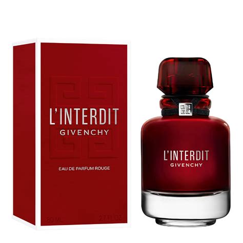 givenchy l'interdit rouge 12 5 ml|cheapest givenchy l'interdit.